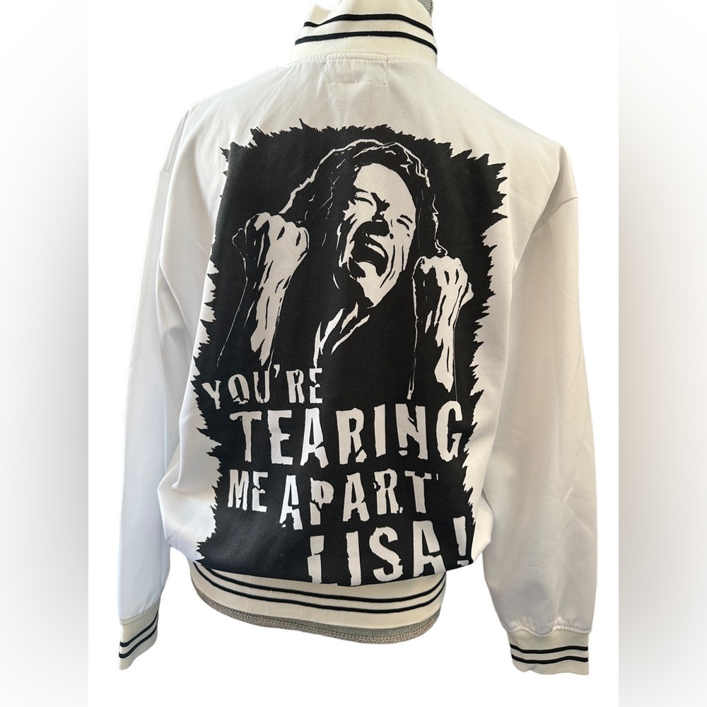 Tommy Wiseau official merch The Room bomber jacket
